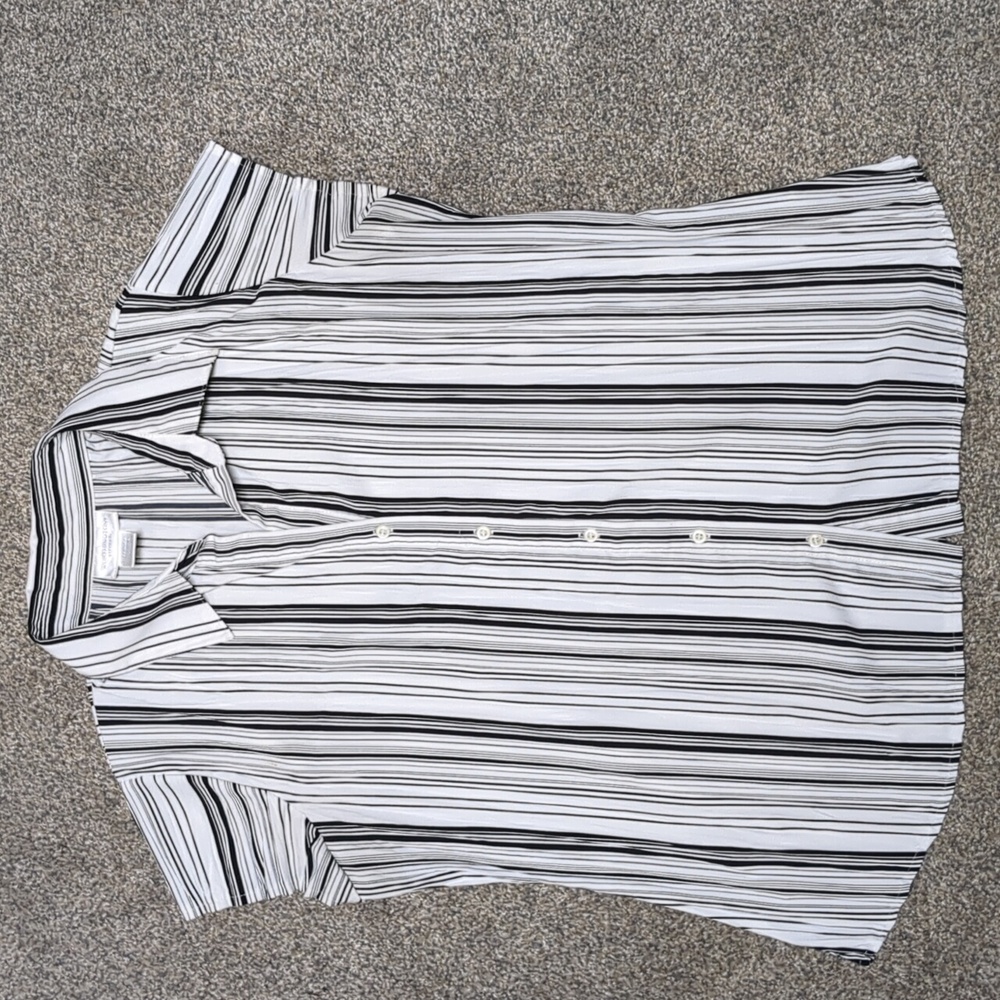 Women's button down top.